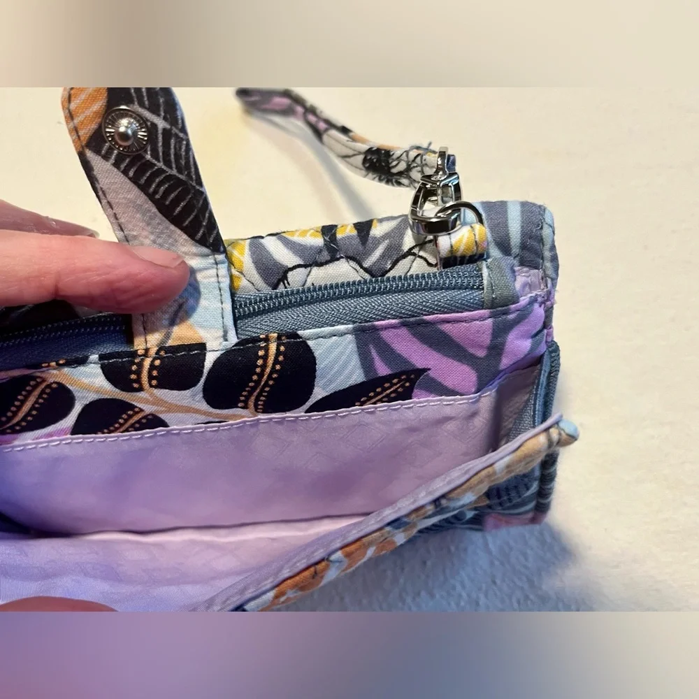 Vera Bradley Floral Wristlet Clutch